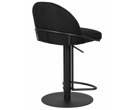 Набор 2 шт Стул барный DOBRIN OLIVER, черная ткань (SLR-10), Вариант: черная ткань (SLR-10), изображение 5 | Интернет магазин мебели и декора LifeDekor