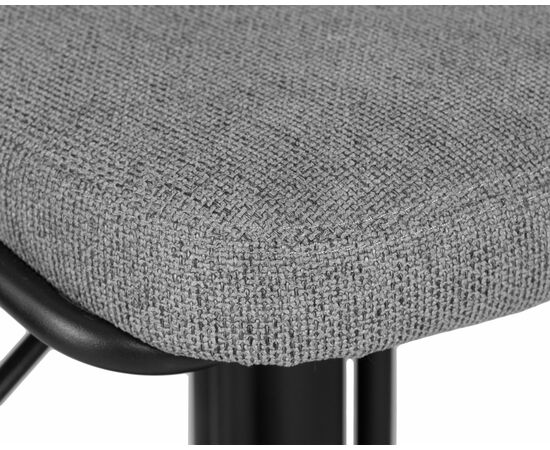 Набор 2 шт Стул барный DOBRIN OLIVER, серая ткань (FLY1347-17), Вариант: серая ткань (FLY1347-17), изображение 9 | Интернет магазин мебели и декора LifeDekor