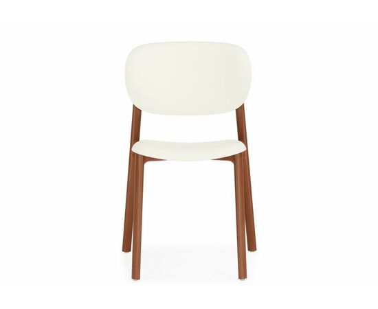 Пластиковый стул Mokka brown / milky, изображение 2 | Интернет магазин мебели и декора LifeDekor