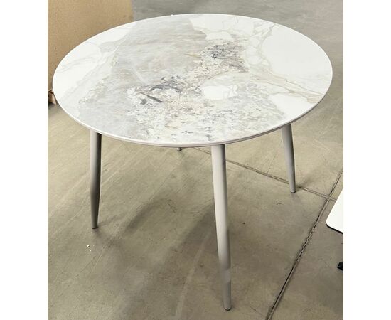 Стол МИЛТОН D89 PANDORA LIGHT, керамика / ЛАТТЕ каркас М-City, изображение 4 | Интернет магазин мебели и декора LifeDekor