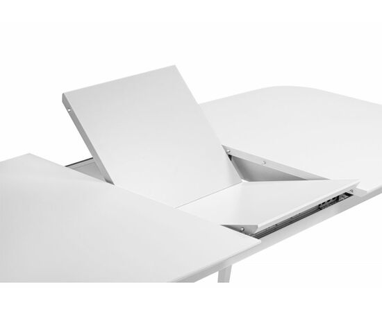 Стол деревянный Адель 145(190)x80 белый матовый, изображение 5 | Интернет магазин мебели и декора LifeDekor