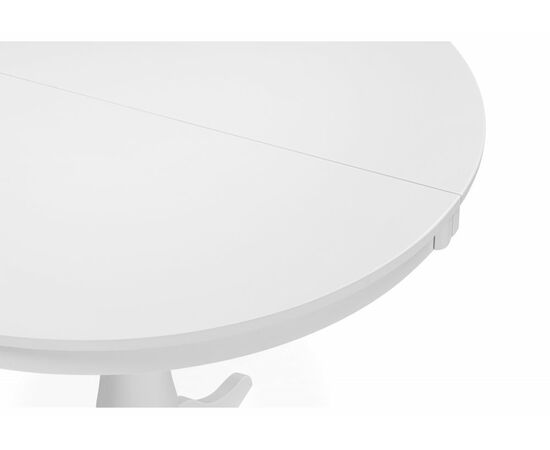 Стол деревянный Амадей 90(130)x90 белый матовый, изображение 4 | Интернет магазин мебели и декора LifeDekor