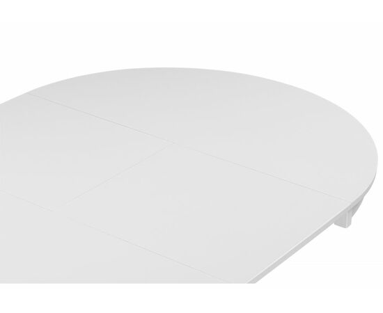 Стол деревянный Амадей 90(130)x90 белый матовый, изображение 6 | Интернет магазин мебели и декора LifeDekor