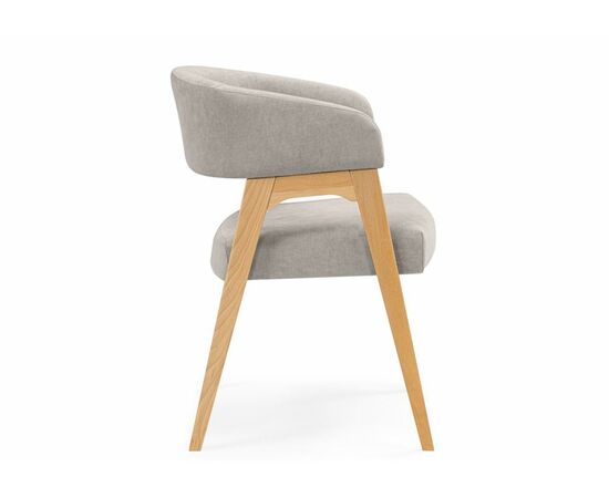 Стул деревянный Невада 1 ткань 231 / светлое дерево, изображение 3 | Интернет магазин мебели и декора LifeDekor