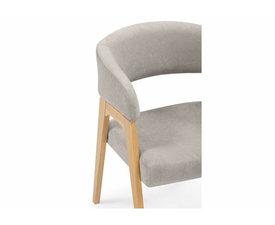 Стул деревянный Невада 1 ткань 231 / светлое дерево, изображение 6 | Интернет магазин мебели и декора LifeDekor