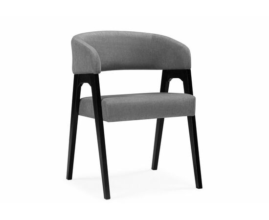 Стул деревянный Невада 1 ткань 234 / черное дерево | Интернет магазин мебели и декора LifeDekor