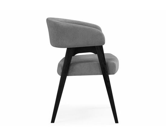 Стул деревянный Невада 1 ткань 234 / черное дерево, изображение 2 | Интернет магазин мебели и декора LifeDekor