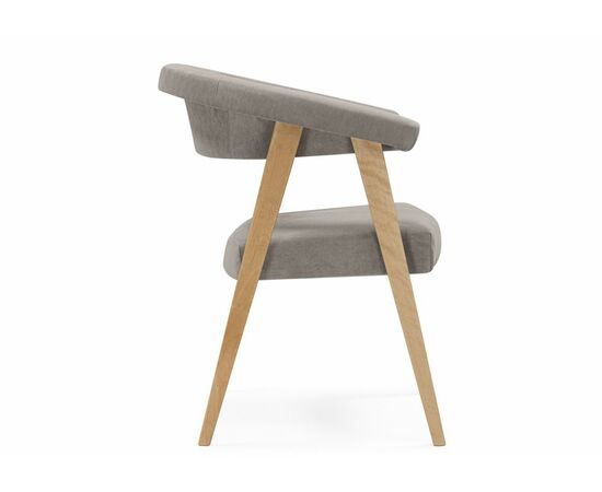 Стул деревянный Невада 2 ткань 231 / светлое дерево, изображение 3 | Интернет магазин мебели и декора LifeDekor