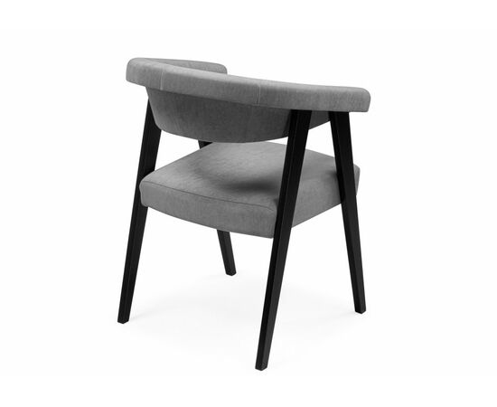 Стул деревянный Невада 2 ткань 234 / черное дерево, изображение 4 | Интернет магазин мебели и декора LifeDekor