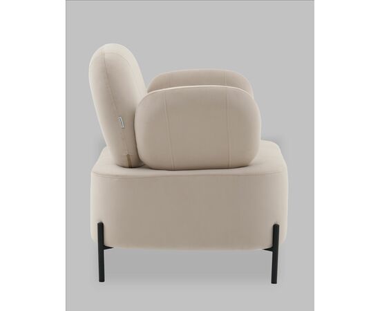 Кресло Кэнди велюр бежевый, изображение 4 | Интернет магазин мебели и декора LifeDekor