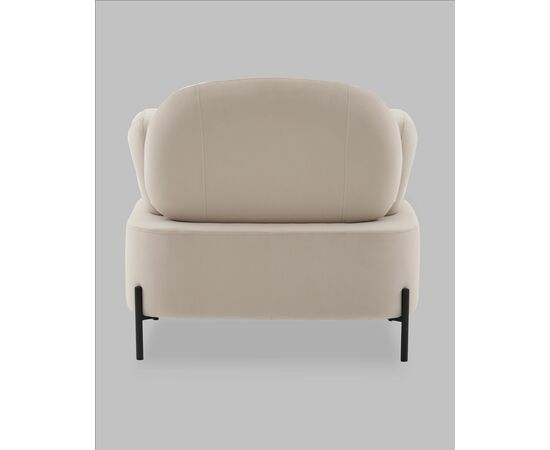 Кресло Кэнди велюр бежевый, изображение 5 | Интернет магазин мебели и декора LifeDekor