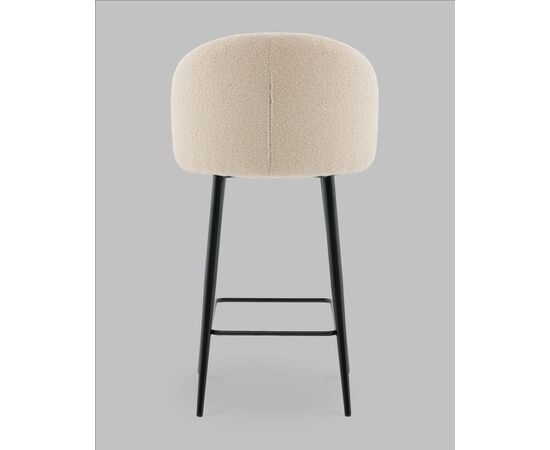 Стул полубарный Ханнингем букле бежевый, изображение 7 | Интернет магазин мебели и декора LifeDekor