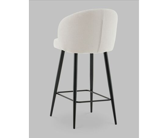 Стул полубарный Ханнингем велюр жемчужный, изображение 7 | Интернет магазин мебели и декора LifeDekor