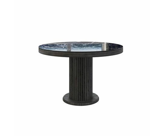 Стол Denver 120, круглый глянец | Интернет магазин мебели и декора LifeDekor