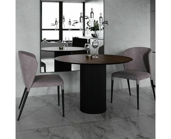 Стол круглый Nolan 120, шпон | Интернет магазин мебели и декора LifeDekor