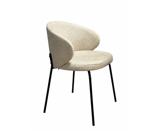 Дизайнерский стул Lucky букле бежевый | Интернет магазин мебели и декора LifeDekor