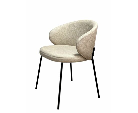 Дизайнерский стул Lucky букле бежевый, изображение 7 | Интернет магазин мебели и декора LifeDekor