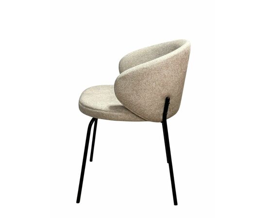 Дизайнерский стул Lucky букле бежевый, изображение 8 | Интернет магазин мебели и декора LifeDekor