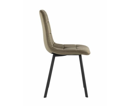 Стул Chilly велюр коричневый, изображение 3 | Интернет магазин мебели и декора LifeDekor