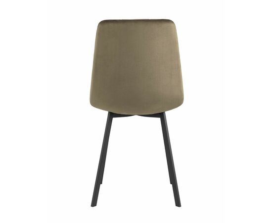 Стул Chilly велюр коричневый, изображение 4 | Интернет магазин мебели и декора LifeDekor