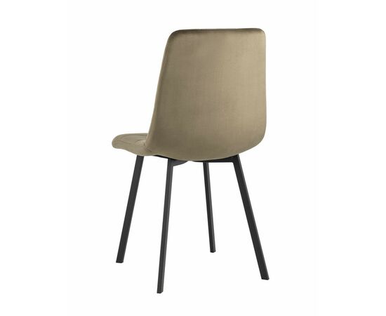 Стул Chilly велюр коричневый, изображение 5 | Интернет магазин мебели и декора LifeDekor