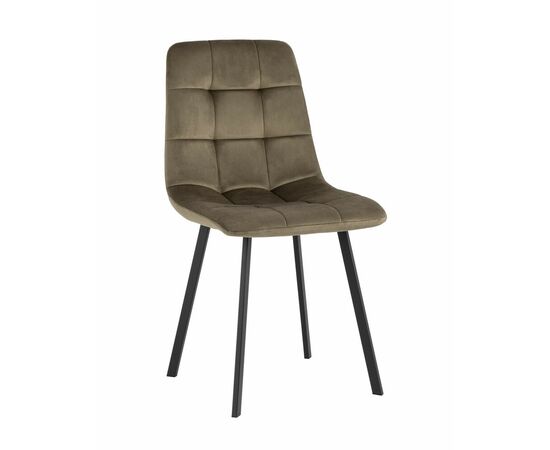 Стул Chilly велюр коричневый | Интернет магазин мебели и декора LifeDekor