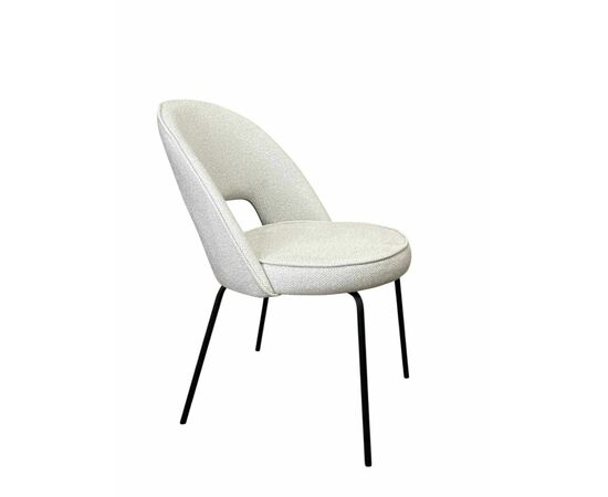 Cтул Marcel букле cветло-серый | Интернет магазин мебели и декора LifeDekor