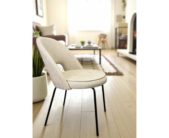 Cтул Marcel букле бежевый, изображение 2 | Интернет магазин мебели и декора LifeDekor