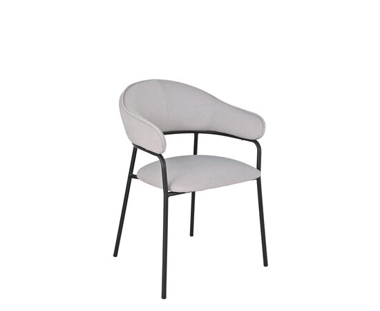 Стул обеденный Leya светло-серый 2 шт., изображение 2 | Интернет магазин мебели и декора LifeDekor