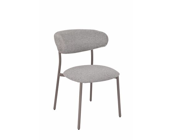 Стул обеденный Ayla серый серые ножки 2 шт., изображение 2 | Интернет магазин мебели и декора LifeDekor
