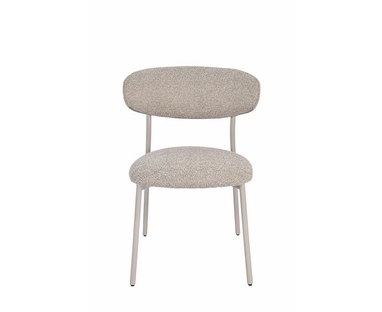 Стул обеденный Ayla бежево-зеленый кремовые ножки 2 шт., изображение 3 | Интернет магазин мебели и декора LifeDekor