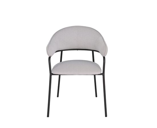 Стул обеденный Leya светло-серый 2 шт., изображение 3 | Интернет магазин мебели и декора LifeDekor