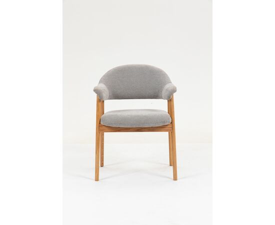 Стул обеденный Tavu с деревянными ножками серый 2 шт., изображение 3 | Интернет магазин мебели и декора LifeDekor