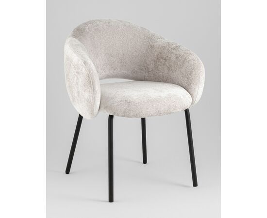 Стул обеденный Bren светло-серый 2шт, изображение 2 | Интернет магазин мебели и декора LifeDekor