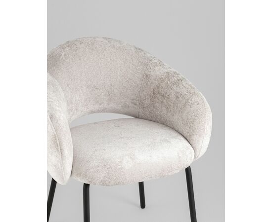 Стул обеденный Bren светло-серый 2шт, изображение 8 | Интернет магазин мебели и декора LifeDekor