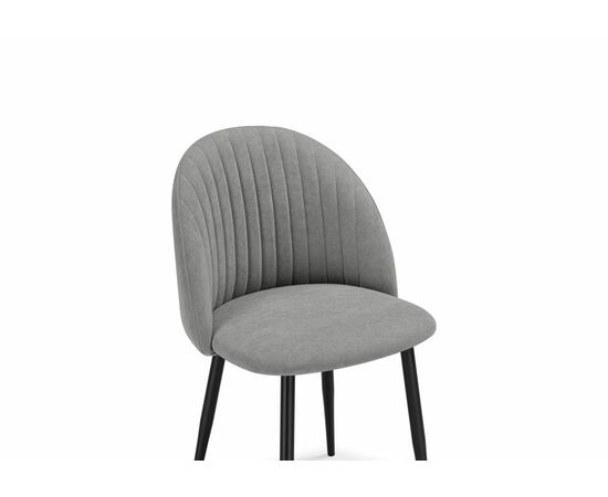 Стул на металлокаркасе Дарлин marseille 11 / черный, изображение 5 | Интернет магазин мебели и декора LifeDekor