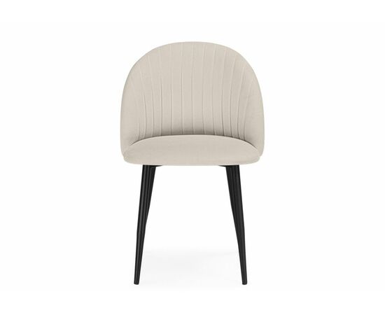 Стул на металлокаркасе Дарлин marseille 13 / черный, изображение 2 | Интернет магазин мебели и декора LifeDekor