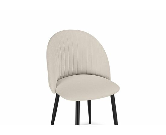 Стул на металлокаркасе Дарлин marseille 13 / черный, изображение 5 | Интернет магазин мебели и декора LifeDekor