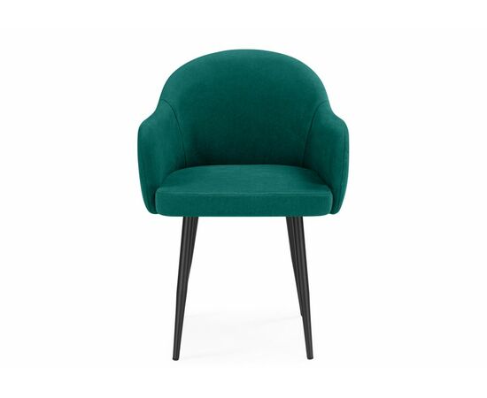 Стул на металлокаркасе Морено velutto 33 / черный, изображение 2 | Интернет магазин мебели и декора LifeDekor