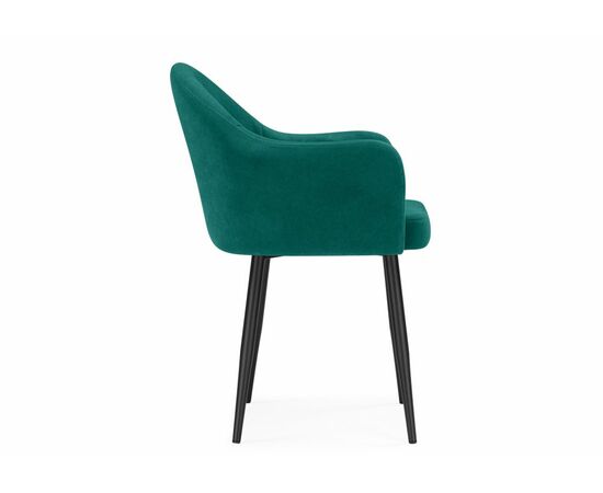 Стул на металлокаркасе Морено velutto 33 / черный, изображение 3 | Интернет магазин мебели и декора LifeDekor