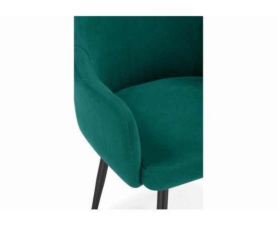 Стул на металлокаркасе Морено velutto 33 / черный, изображение 6 | Интернет магазин мебели и декора LifeDekor