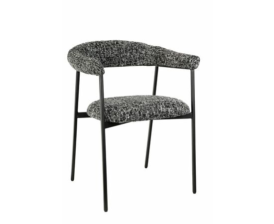 Стул обеденный Toko черно-белый 2 шт., изображение 2 | Интернет магазин мебели и декора LifeDekor