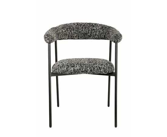 Стул обеденный Toko черно-белый 2 шт., изображение 3 | Интернет магазин мебели и декора LifeDekor