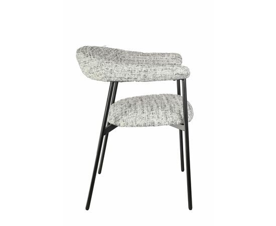 Стул обеденный Toko светло-серый 2 шт., изображение 4 | Интернет магазин мебели и декора LifeDekor