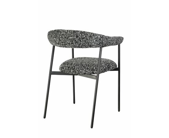 Стул обеденный Toko черно-белый 2 шт., изображение 6 | Интернет магазин мебели и декора LifeDekor