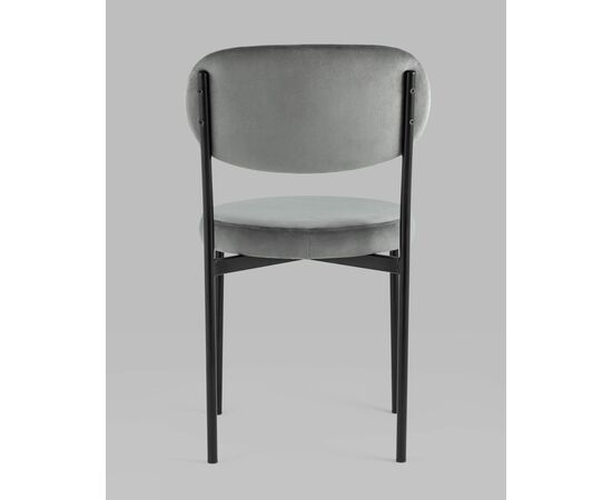 Стул Бриф NEW велюр тёмно-серый 4 шт, изображение 5 | Интернет магазин мебели и декора LifeDekor