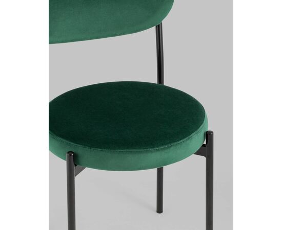 Стул Бриф NEW велюр зелёный 4 шт, изображение 8 | Интернет магазин мебели и декора LifeDekor