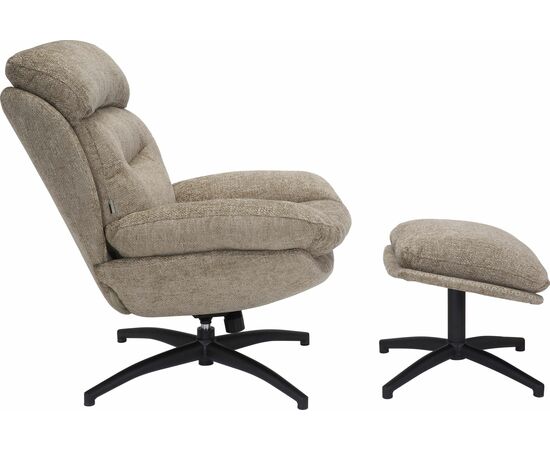 Кресло мягкое Everprof Kiwi Ткань Бежевый, изображение 3 | Интернет магазин мебели и декора LifeDekor