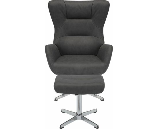 Кресло мягкое Everprof Apple Ткань Темно-серый, изображение 2 | Интернет магазин мебели и декора LifeDekor