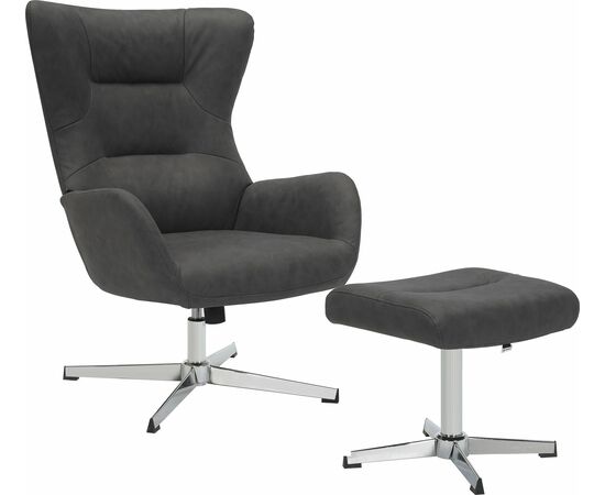 Кресло мягкое Everprof Apple Ткань Темно-серый | Интернет магазин мебели и декора LifeDekor